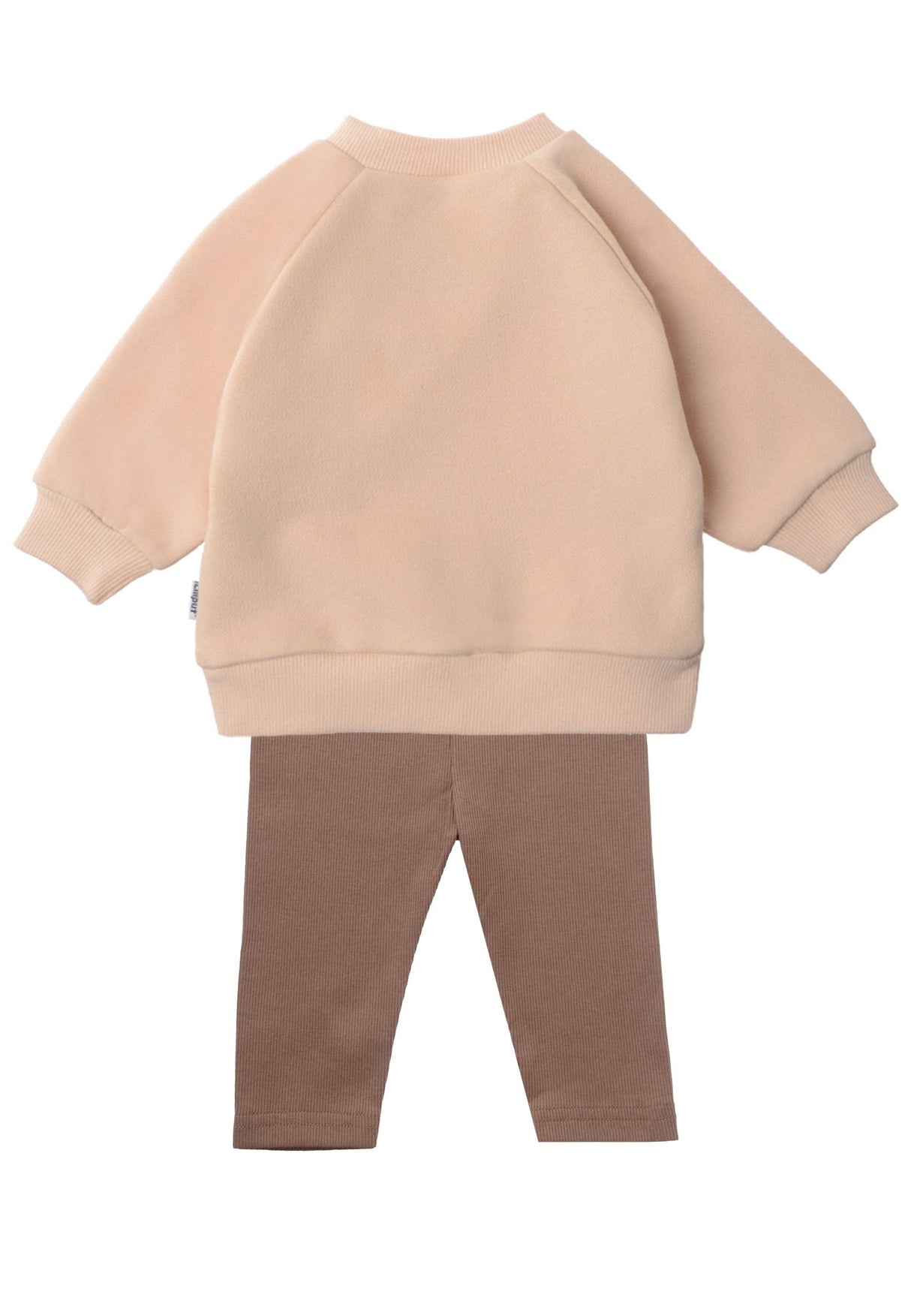 Set mit Sweatshirt und Leggings "Babyccino Club"