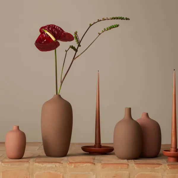 Blomus CEOLA Vase – Indian Tan – 25 cm