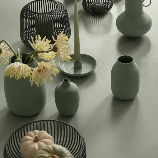 Blomus Vase -CEOLA- Farbe Desert Sage Höhe 13 cm