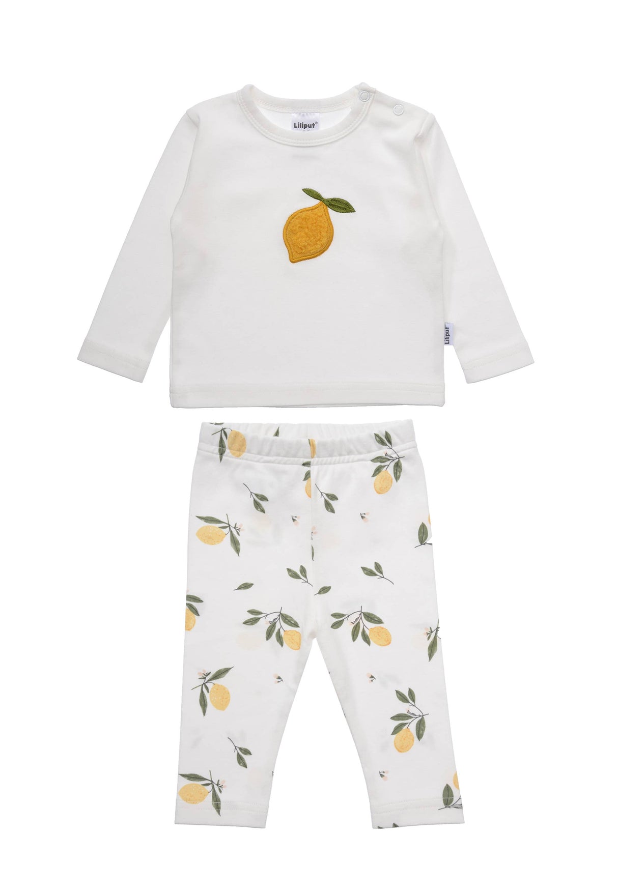 3-teiliges Kinderset Little Lemon – Jacke, Shirt & Leggings