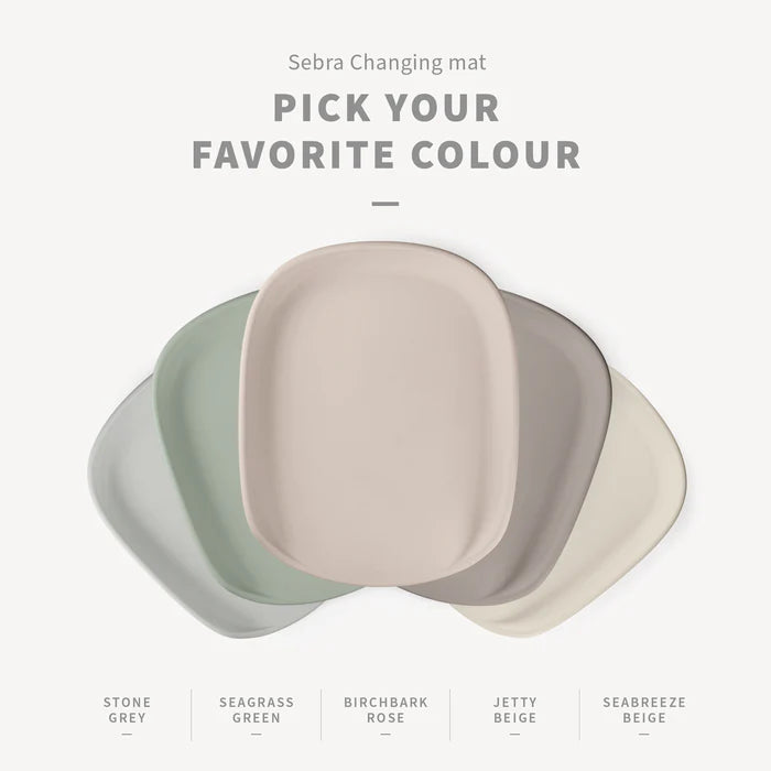 Sebra - Wickelmatte diverse Farben