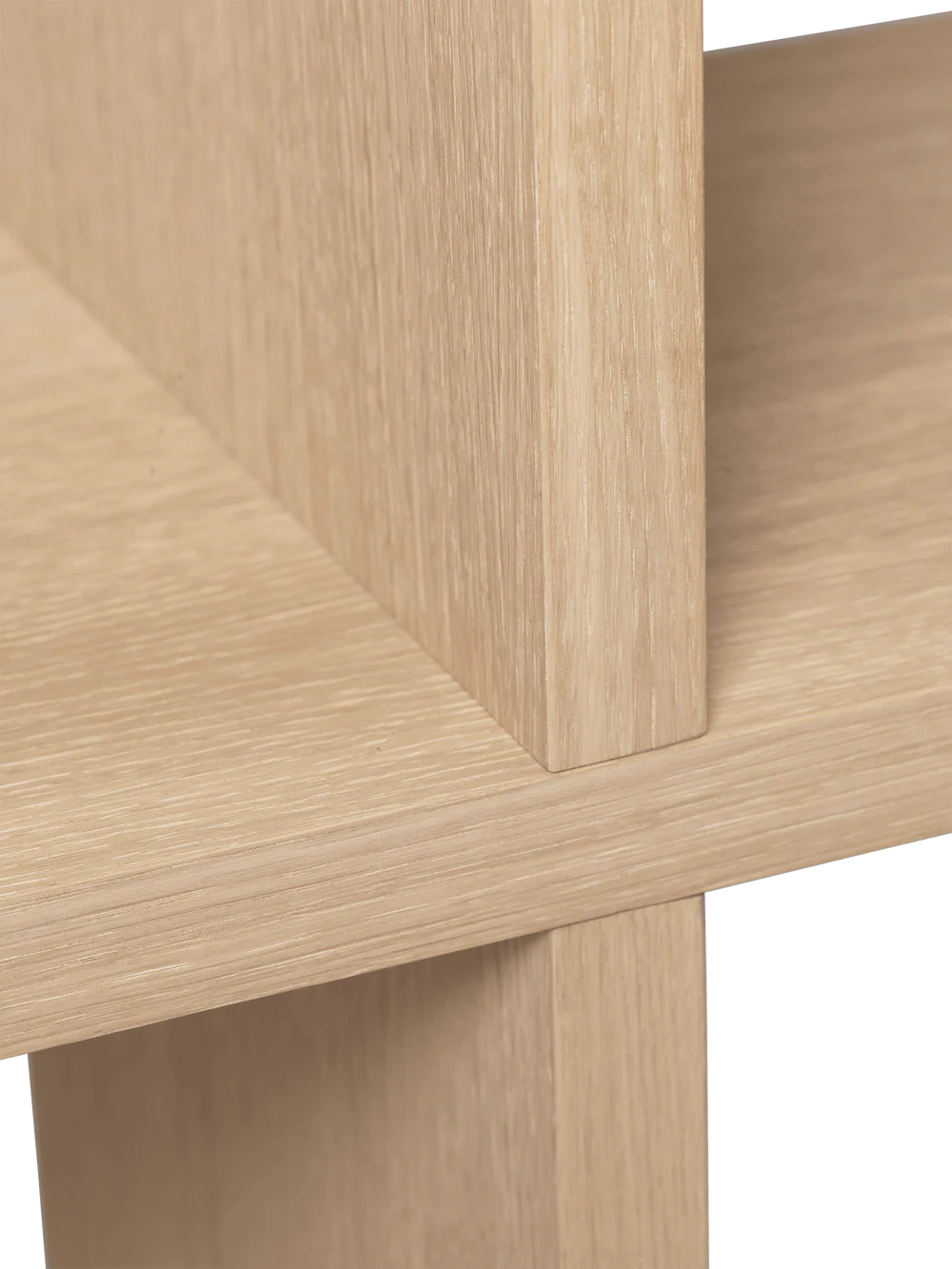 Bookshelf with hooks