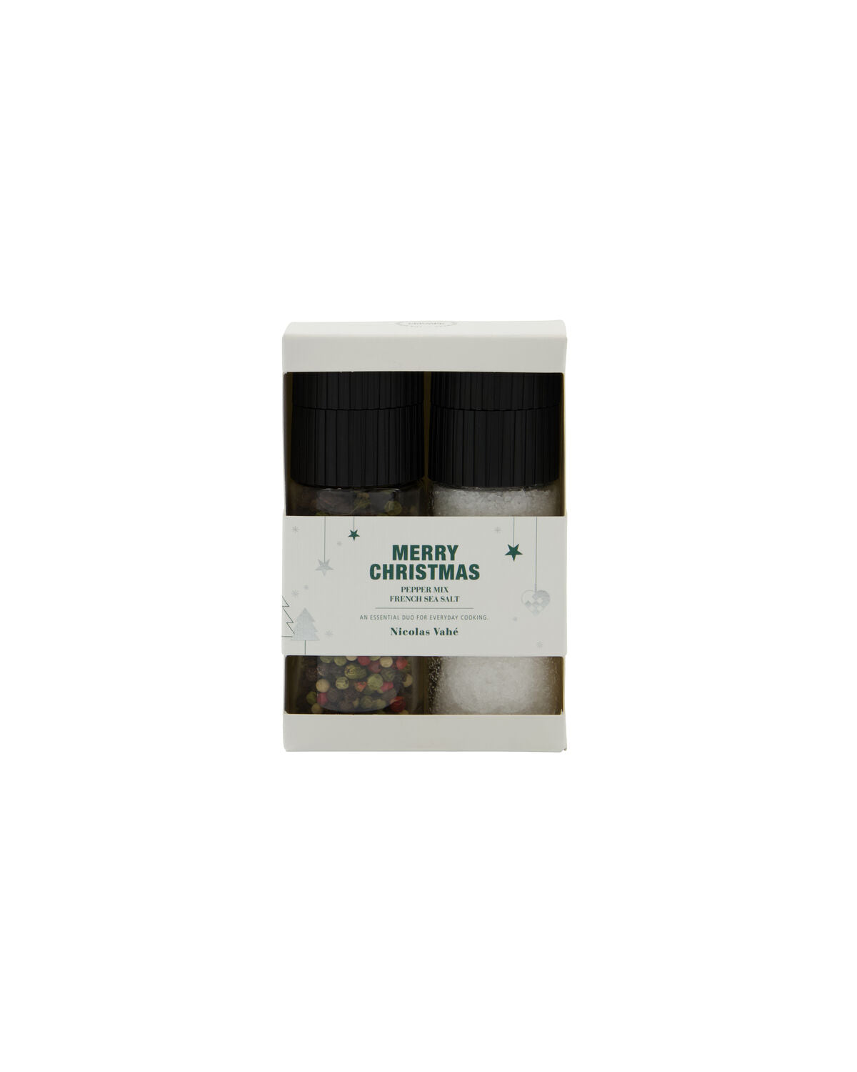 Nicolas Vahé Geschenkbox French Sea Salt & Pepper Mix – 120 g / 55 g