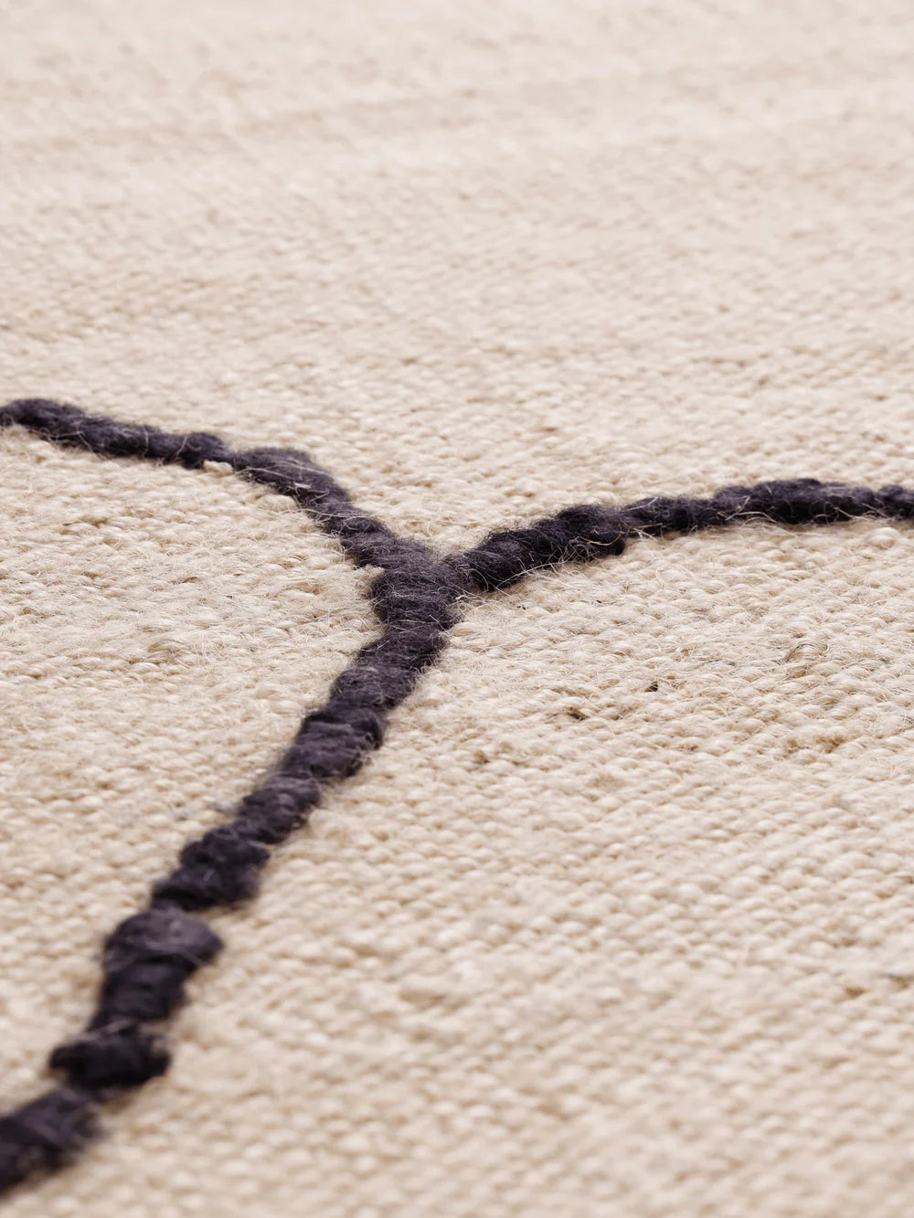 Ferm Living - Gesso Jute Teppich