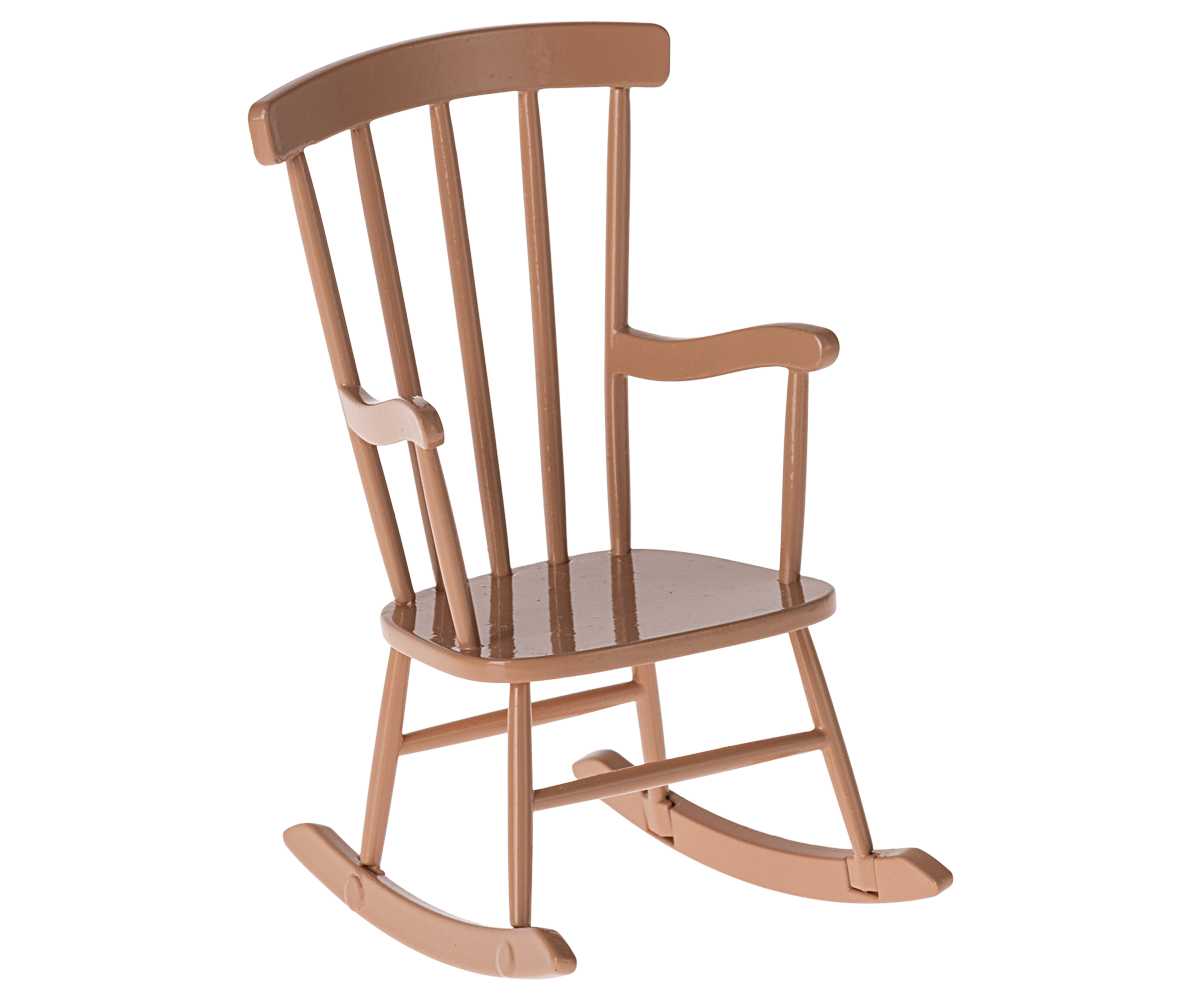 Maileg Schaukelstuhl, Maus - Dunkel Powder