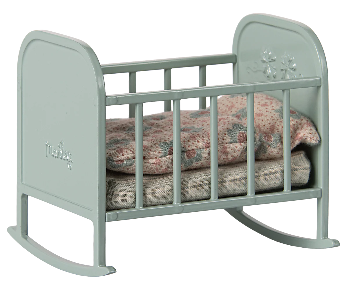 Maileg - Wiege, My – Blau minze