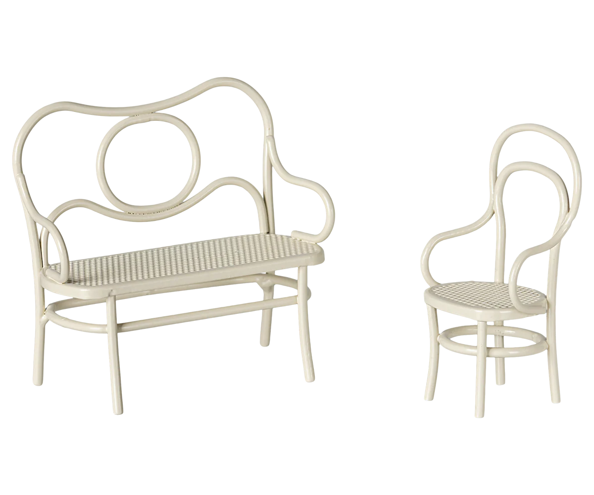 Maileg - Café-Set klein Creme