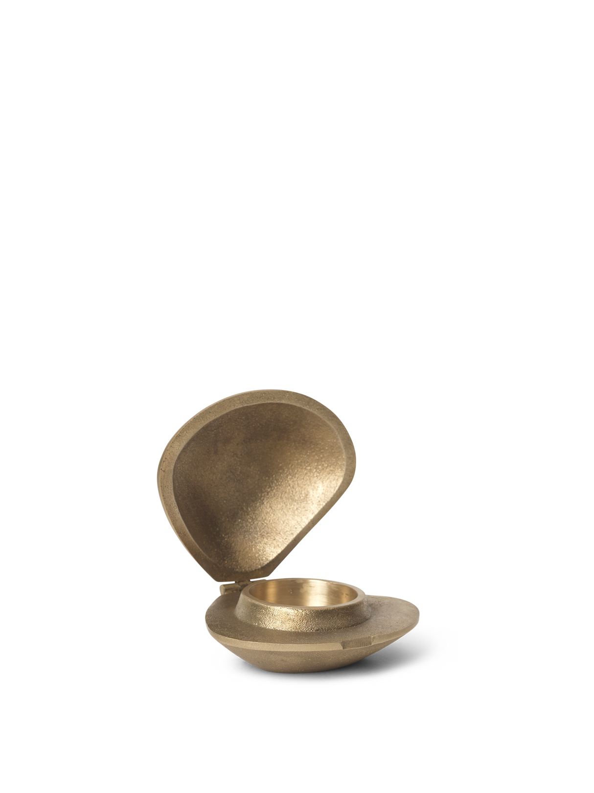 Ferm Living - Clam Candle Holder - Brass