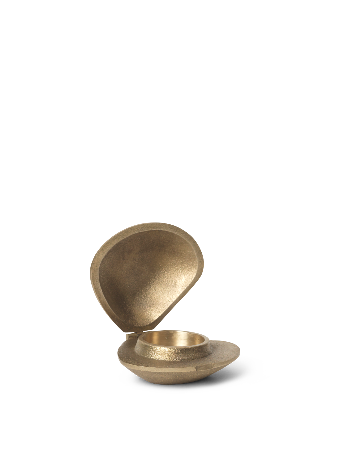 Ferm Living - Clam Candle Holder - Brass