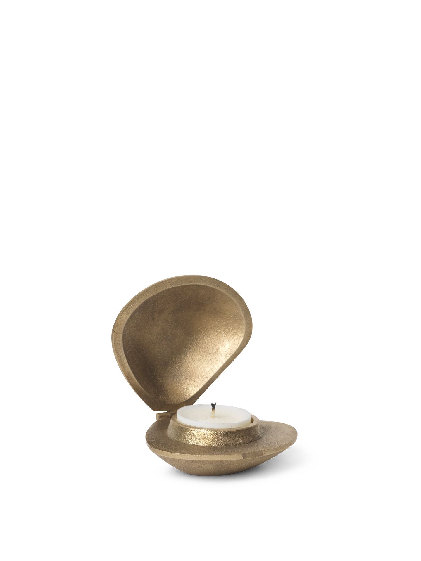 Ferm Living - Clam Candle Holder - Brass
