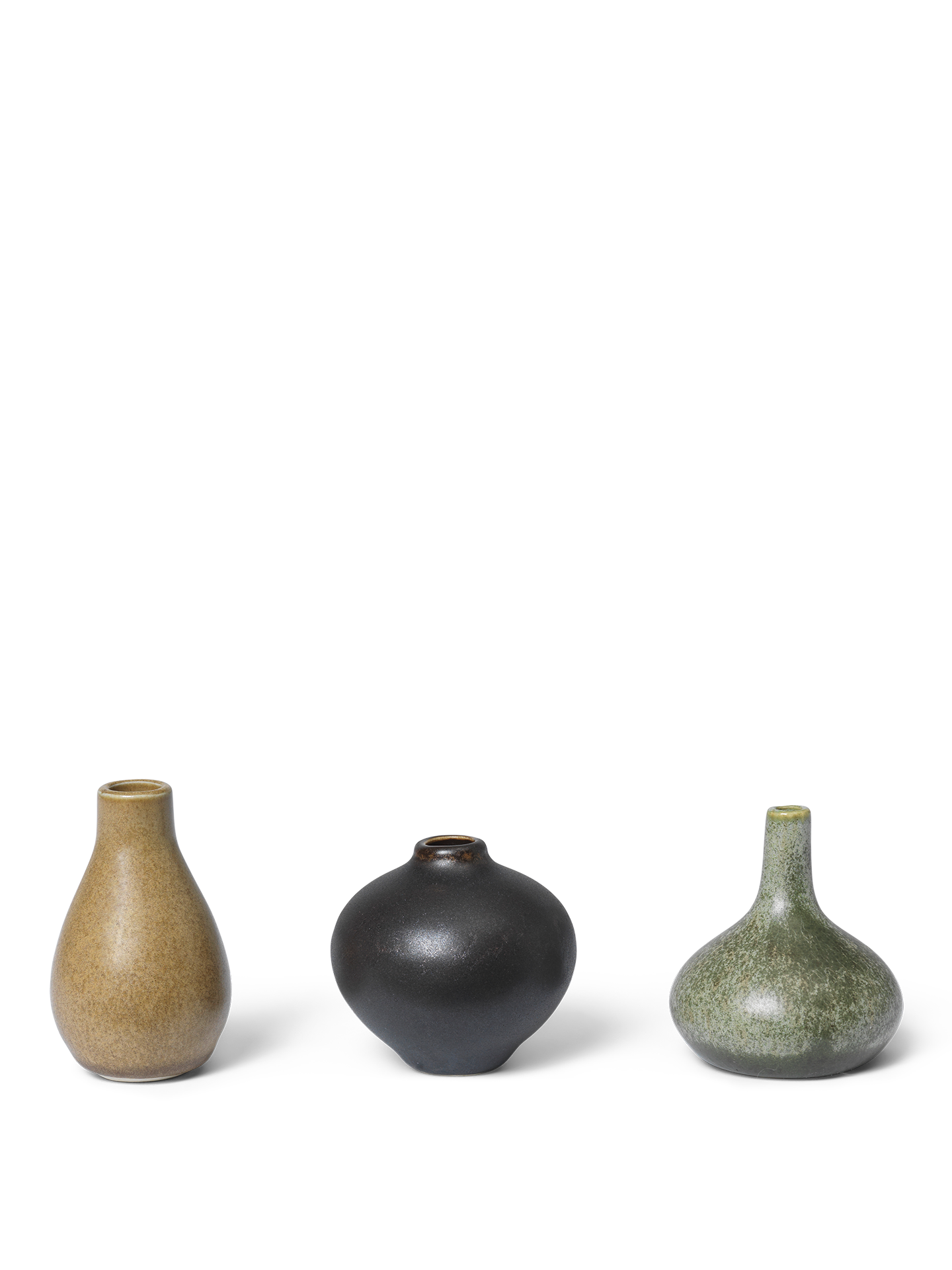 Ferm Living - Komo Mini Vases - Set of 3 - Calm
