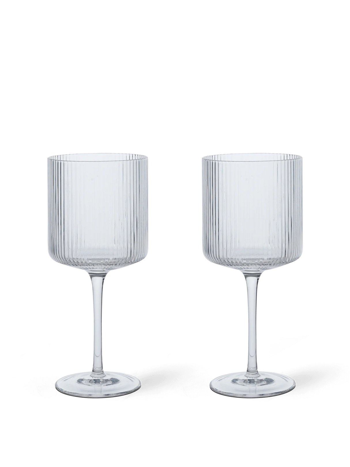 Ferm Living - Ripple Red Wine Glasses - Set of 2