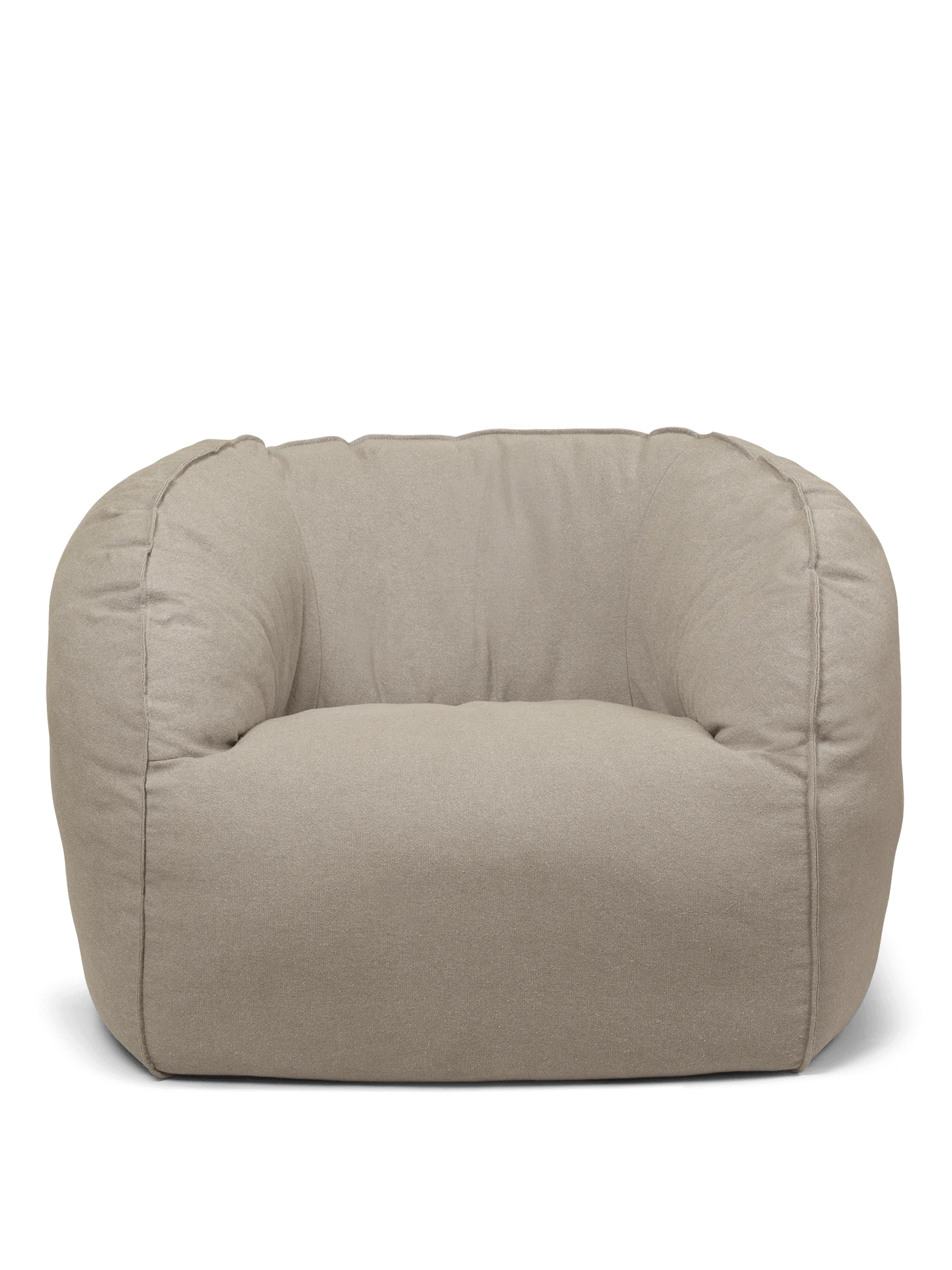 Ferm Living - Nesten Lounge Chair - Re-Cotton - Natural