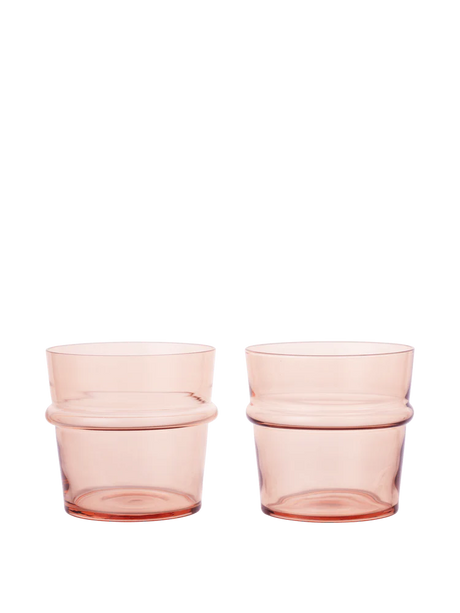 Ferm Living - Boya Trinkgläser niedrig - Set of 2