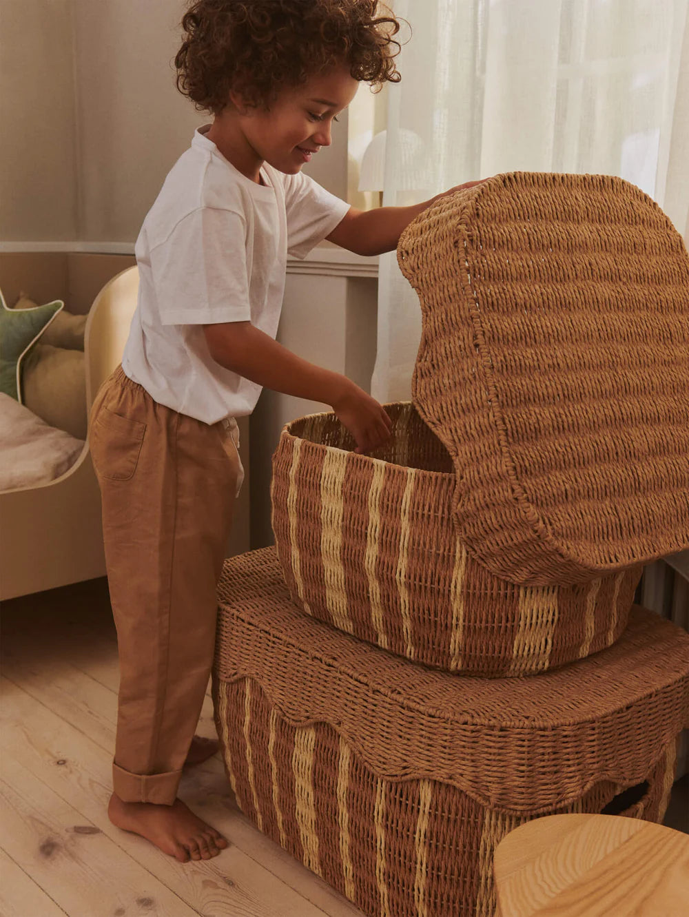 Ferm Living - Rivan Aufbewahrungskörbe - 2er Set