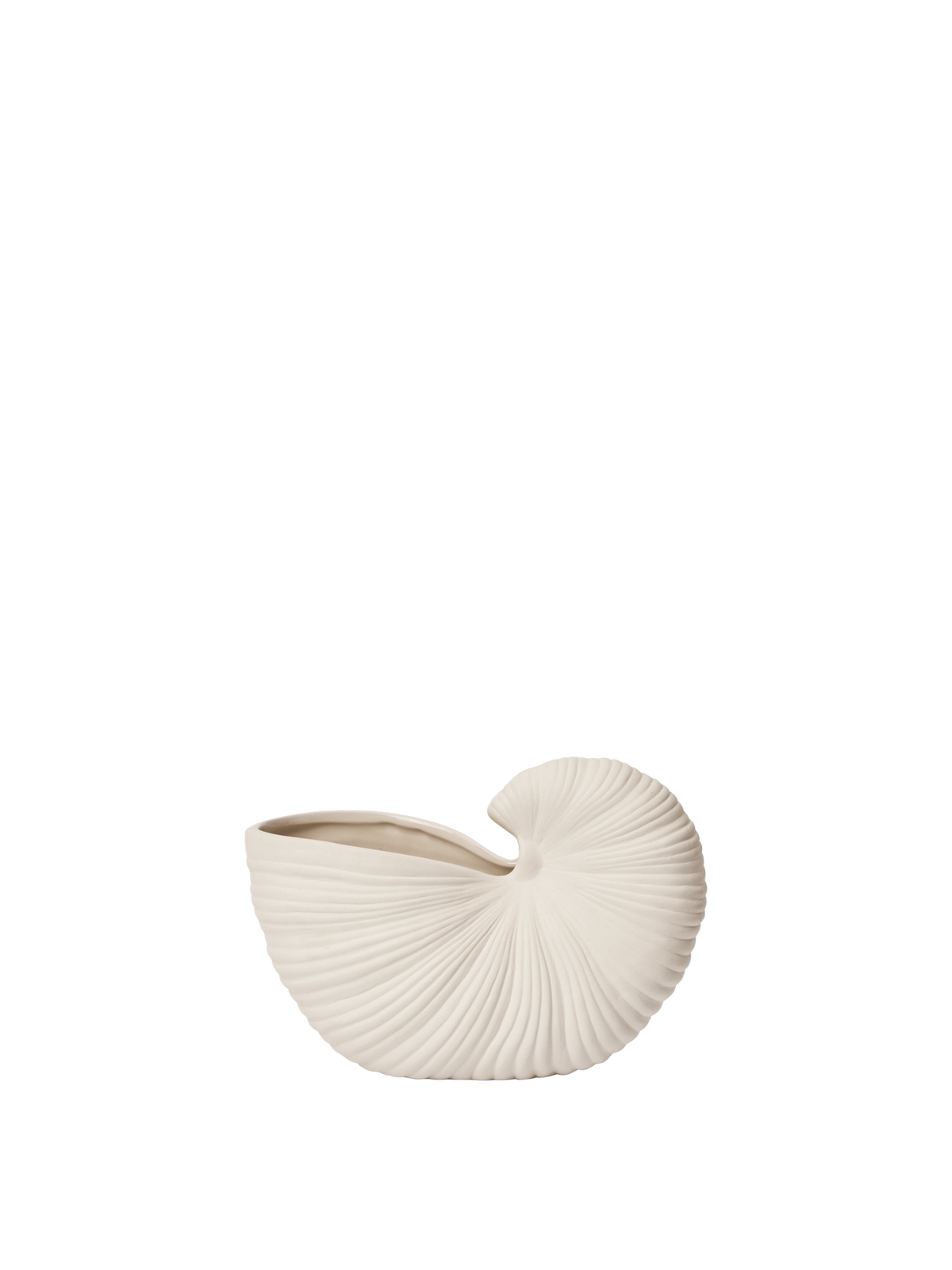 Ferm Living Shell Pot Small – Cremeweiss