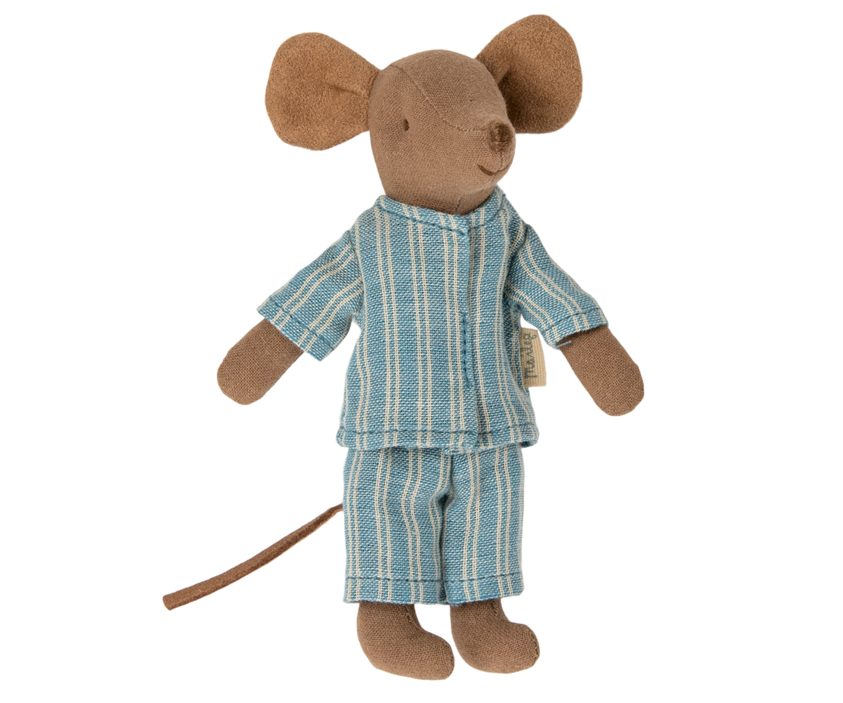 Maileg Grosser Bruder Maus in Streichholzschachtel