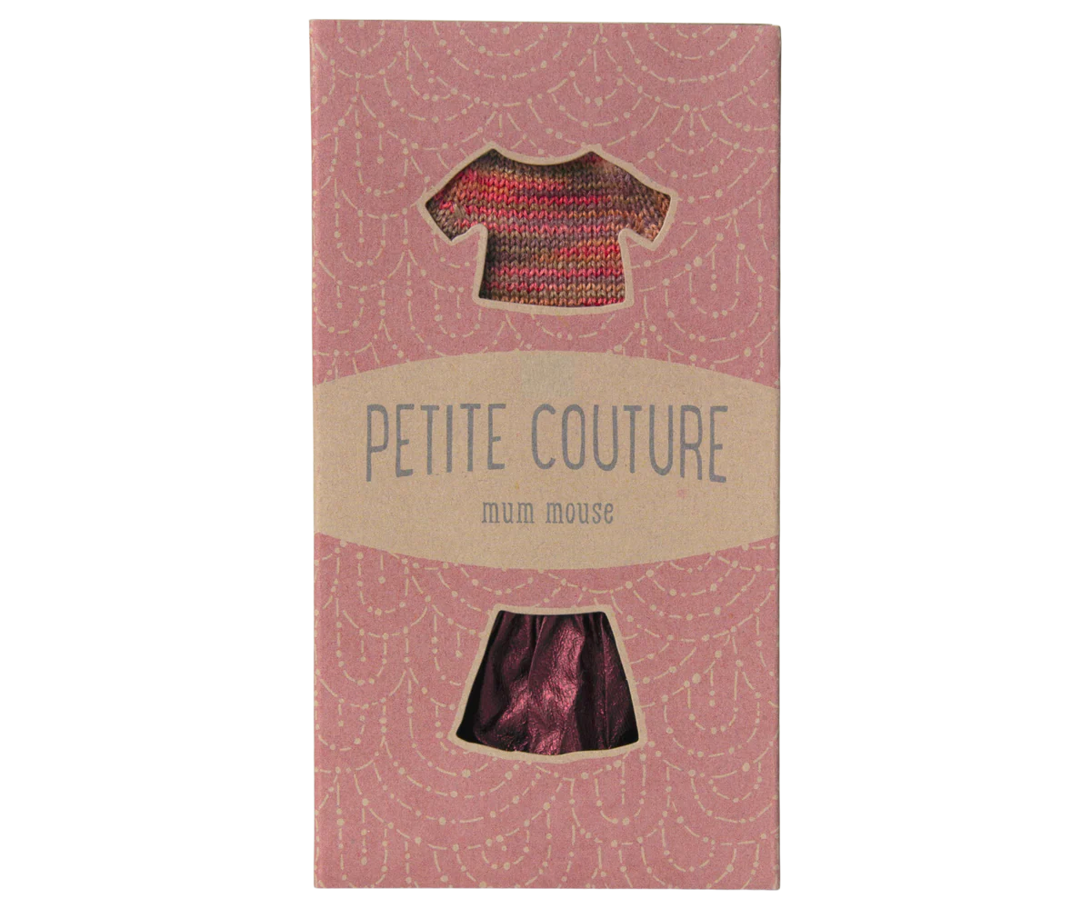 Maileg - Rock und Strickbluse, Mama Maus