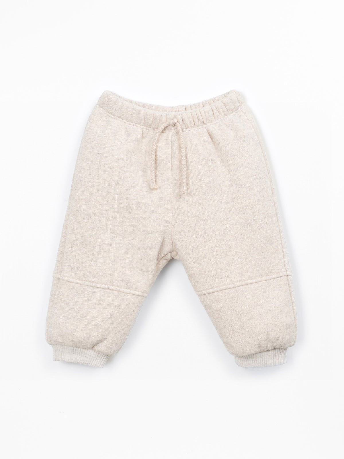 PLAY UP Jersey Hose mit elastischem Bund – Beige