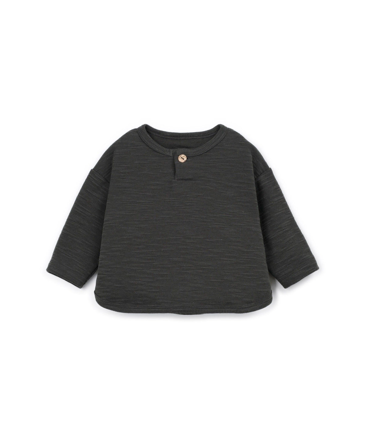 Play Up Kinder Longsleeve aus Bio-Baumwolle – Gerippt