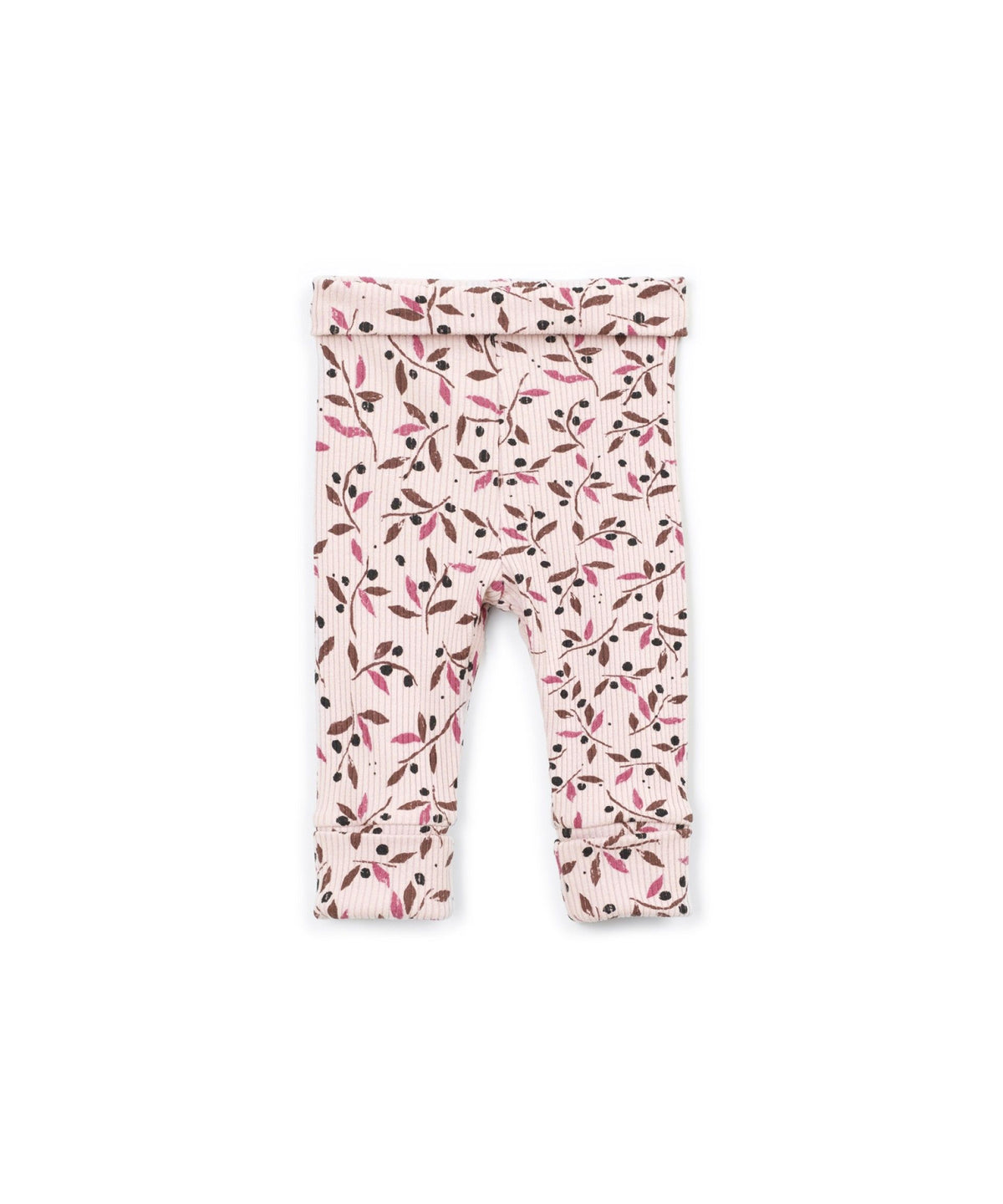 Play Up Leggings mit Blätter-Print – Rosa