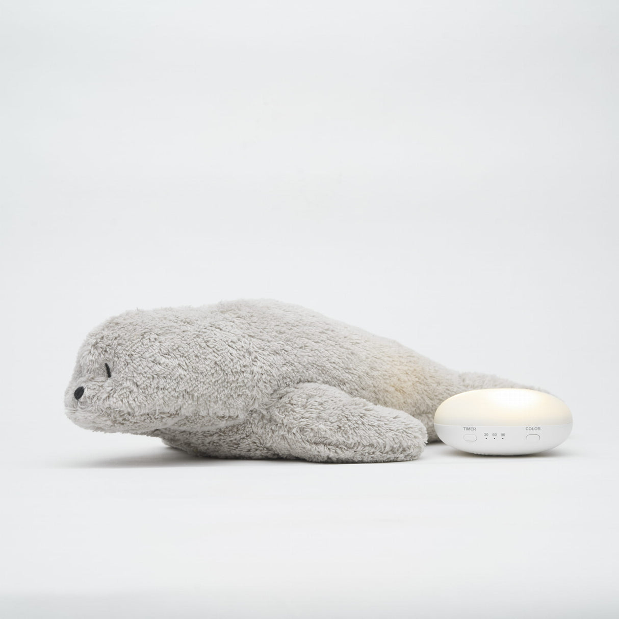 MOONIE 2.0 Robbe mit Nachtlicht – Grau