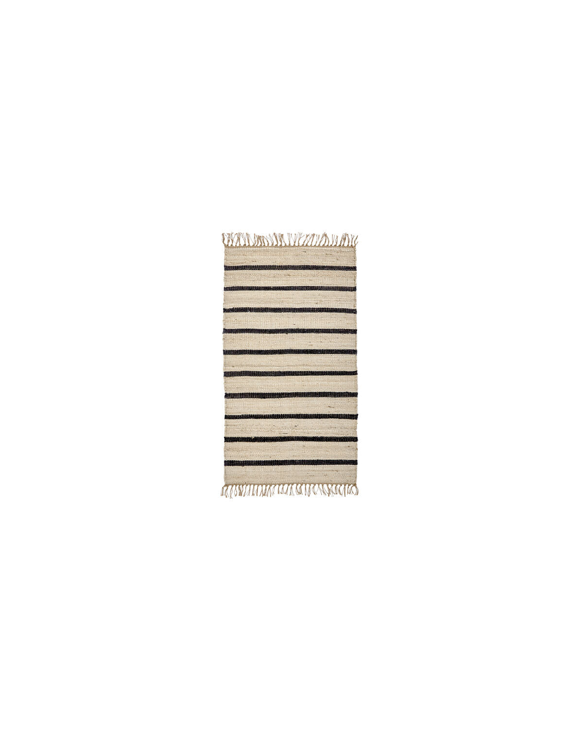 House Doctor - Teppich, HDSima, Schwarz, Natur