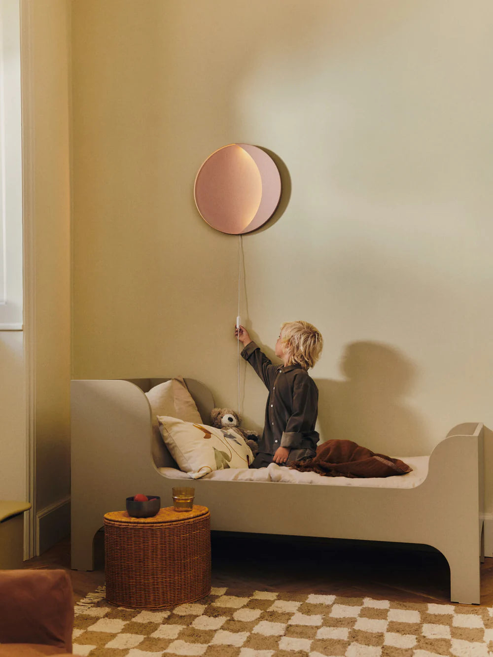 Ferm Living - Neba Wandleuchte Rose