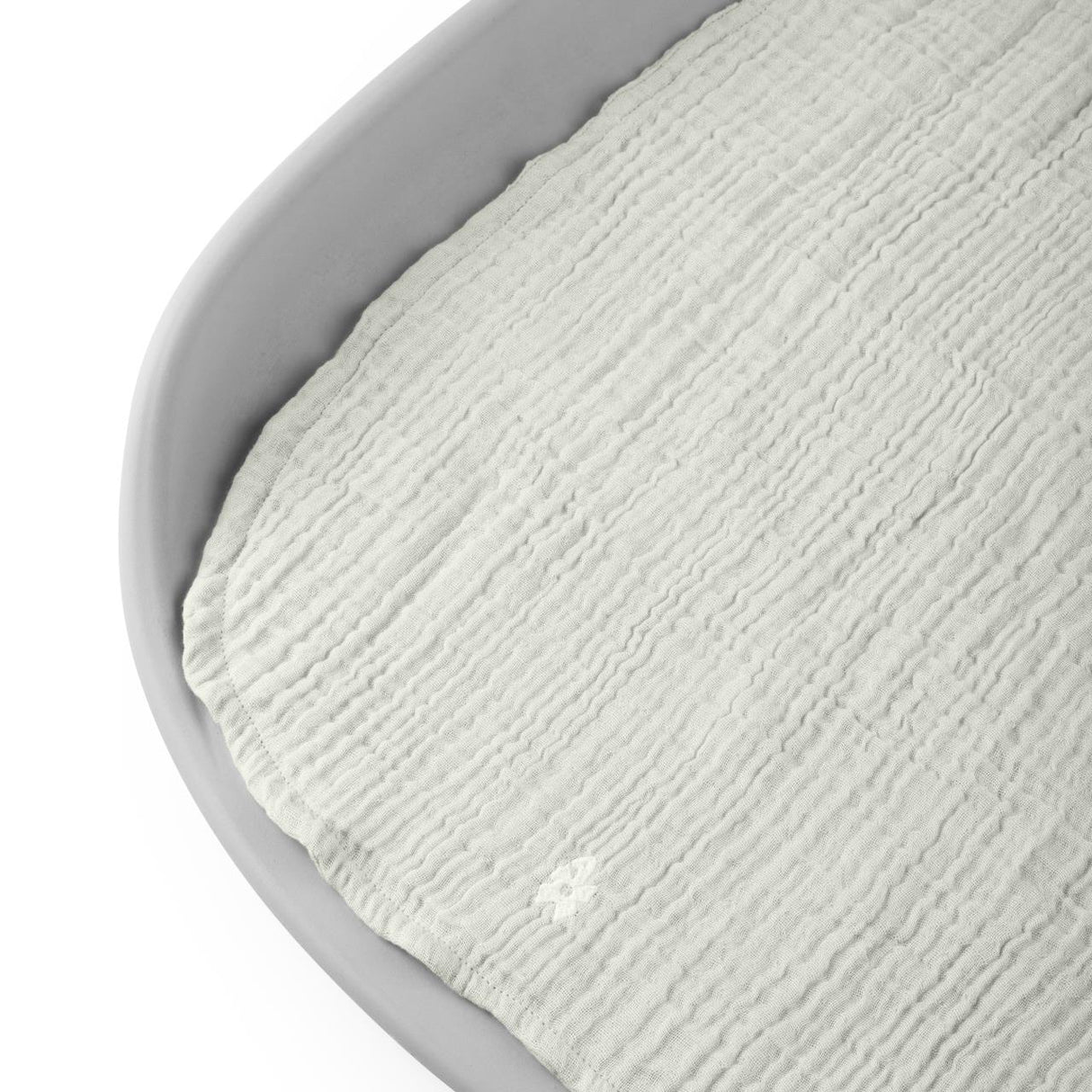 Sebra - Musselin Wickelunterlage 6-lagig - Mist Green