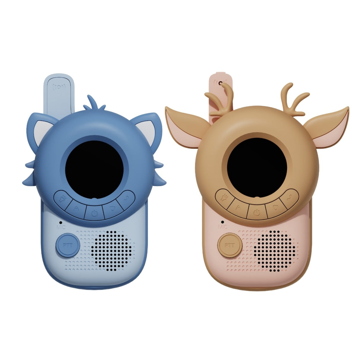The Zoofamily Walkie Talkie - Racoon/Deer