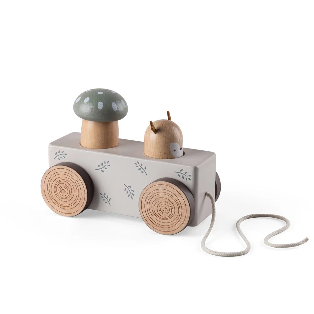 Sebra Nachziehtier mit Pop-up – Woodland