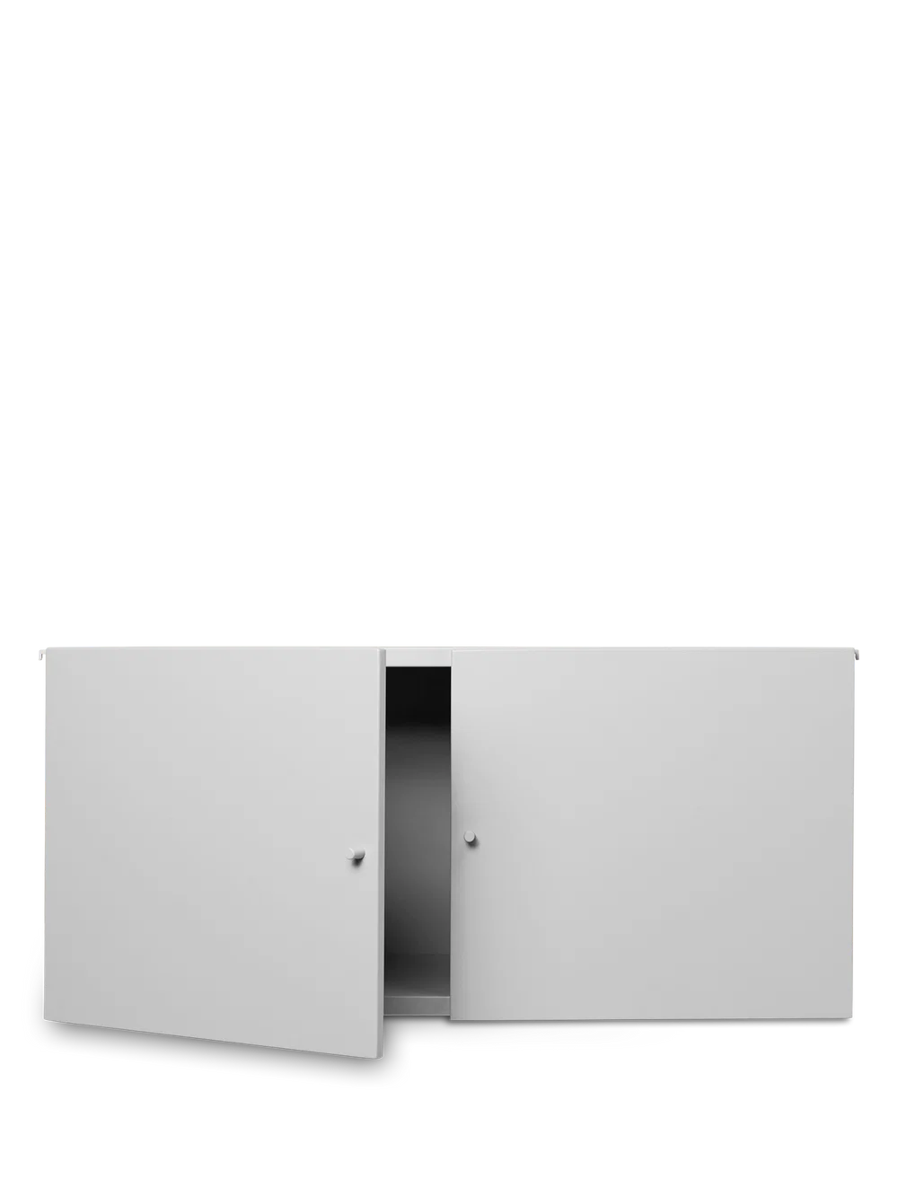 Bookshelf with hooks