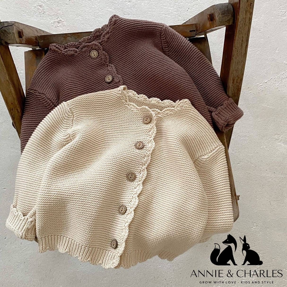 Annie & Charles - Strick Jacke CHIARA