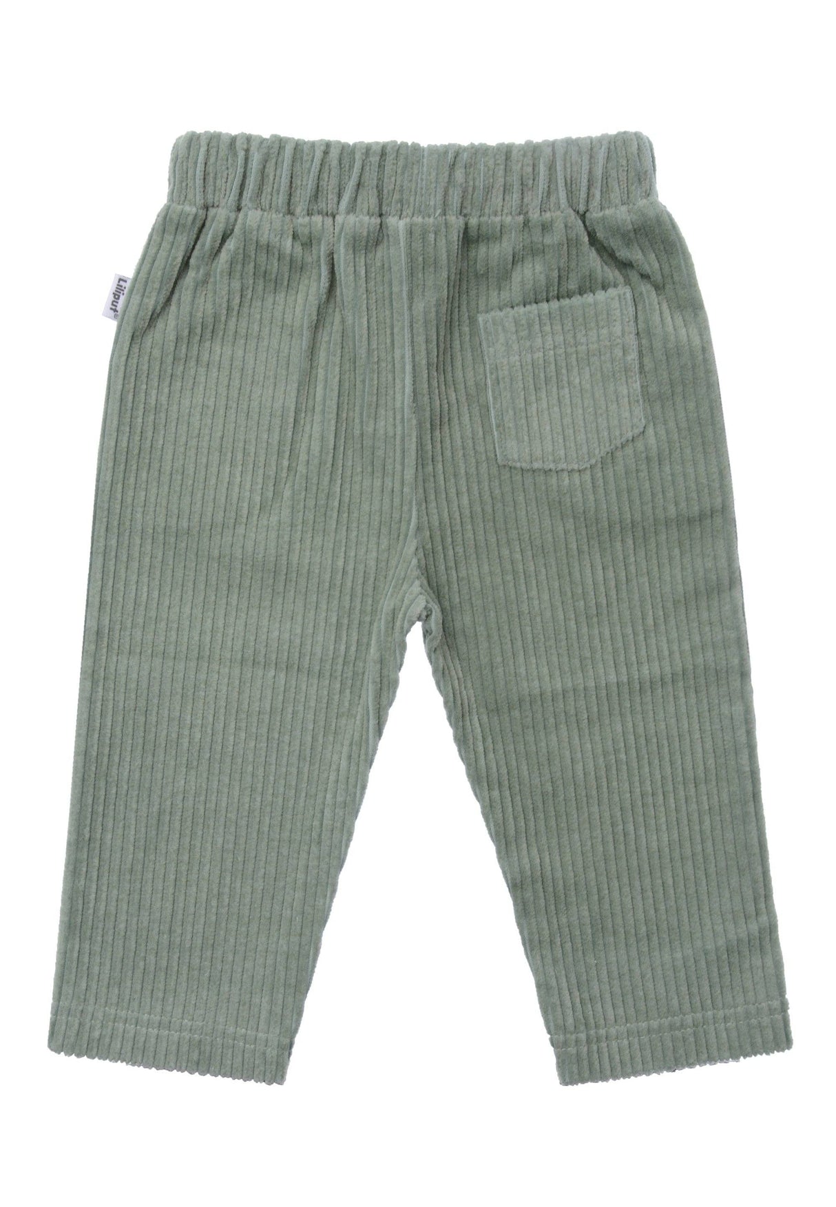 Cordhose mit großen Taschen in schilf