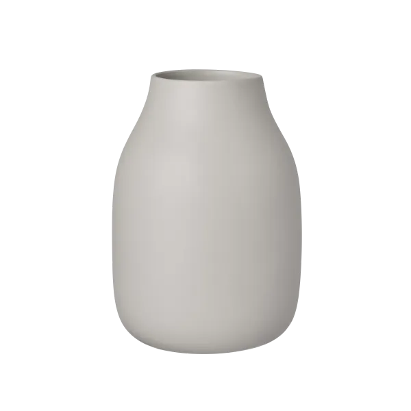Blomus COLORA Vase L – Mourning Dove Matt