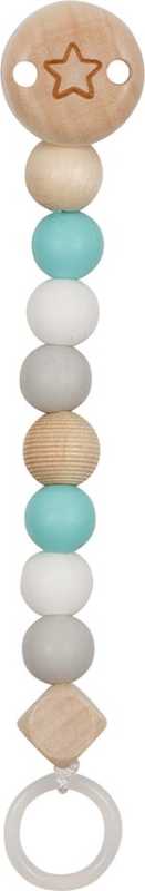 Schnullerkette mit Silikonperlen