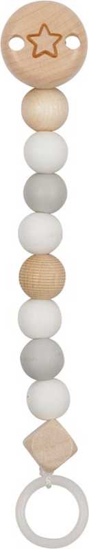 Schnullerkette mit Silikonperlen