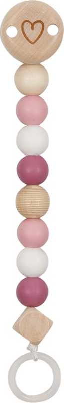 Schnullerkette mit Silikonperlen