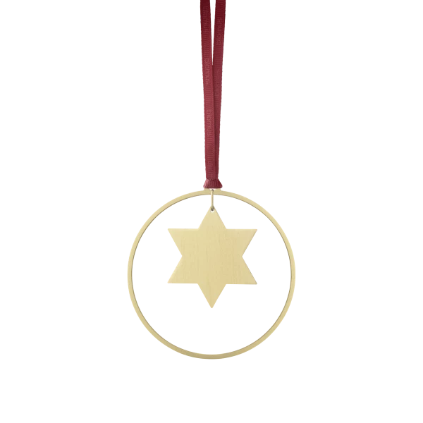 Blomus KITAI Weihnachtsschmuck – 4er Set Sterne – Gold