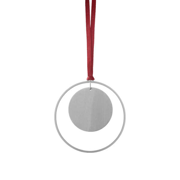 Blomus KITAI Weihnachtsschmuck – 4er Set Kugel – Silber