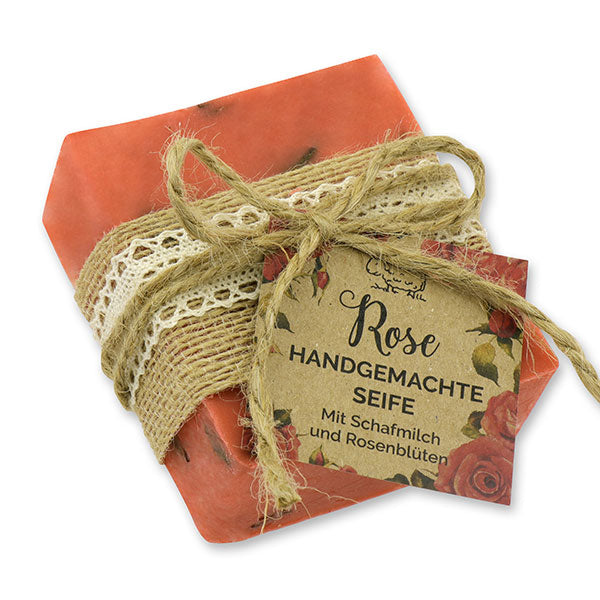 Schafmilchseifen - Rose Handgemachte Seife
