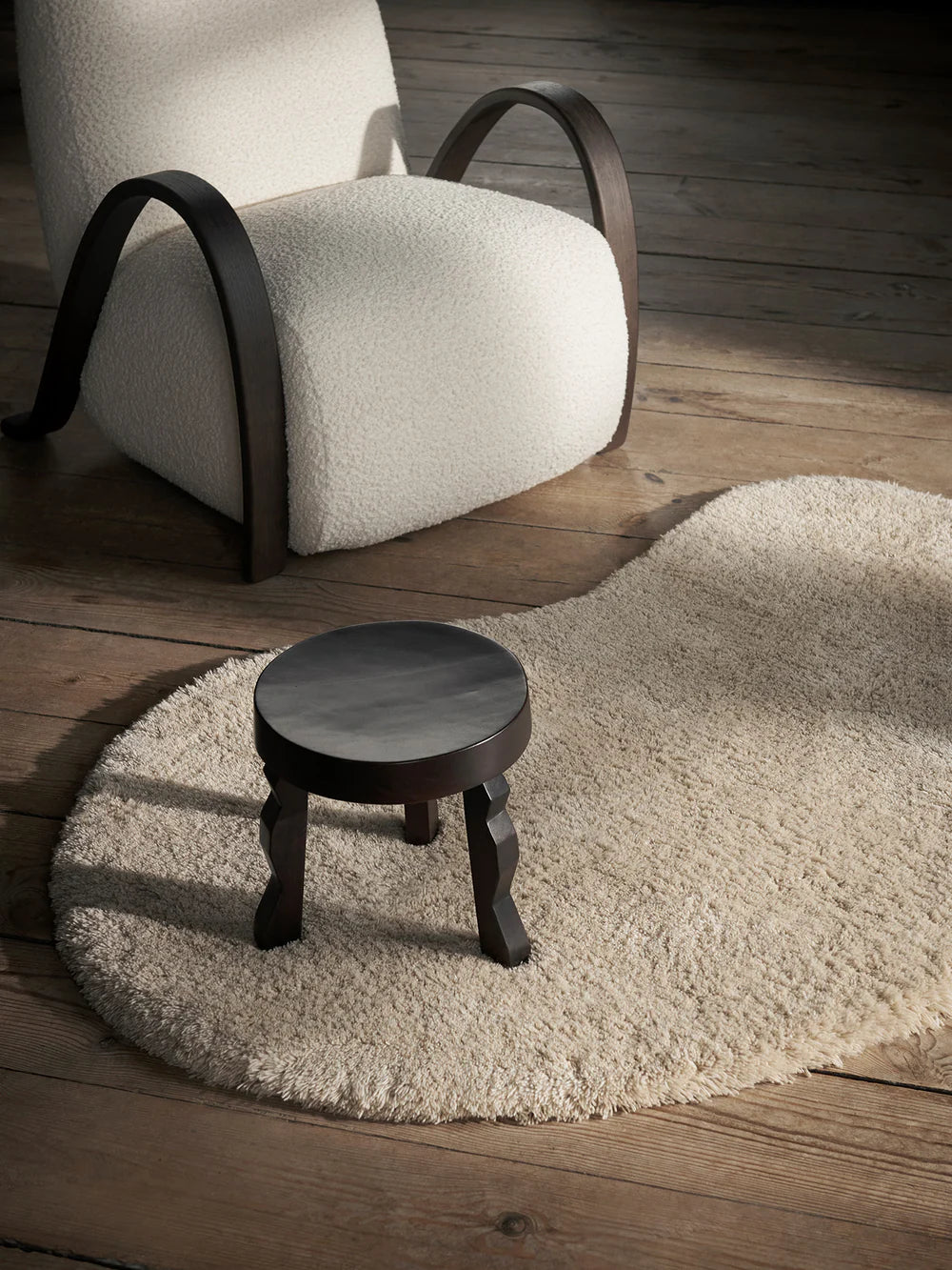 Ferm Living - Forma Wool Teppich - Small