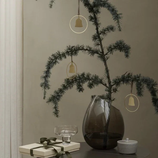 Blomus KITAI Weihnachtsschmuck – 4er Set Glocken – Gold