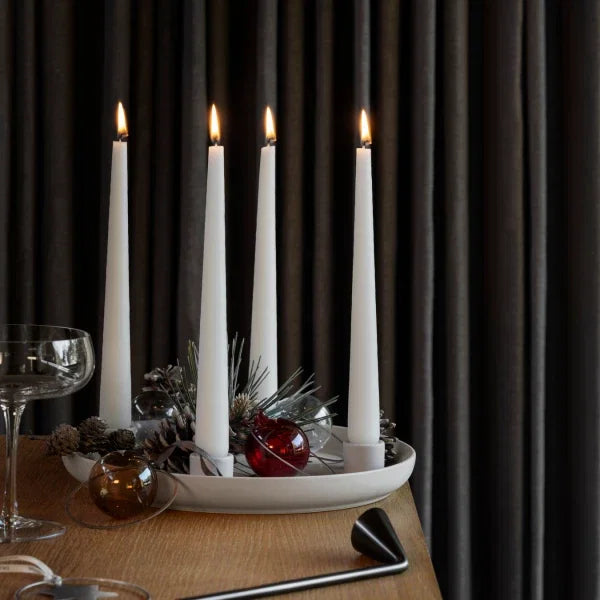 Blomus KITAI Weihnachtsschmuck – 4er Set Sterne – Silber