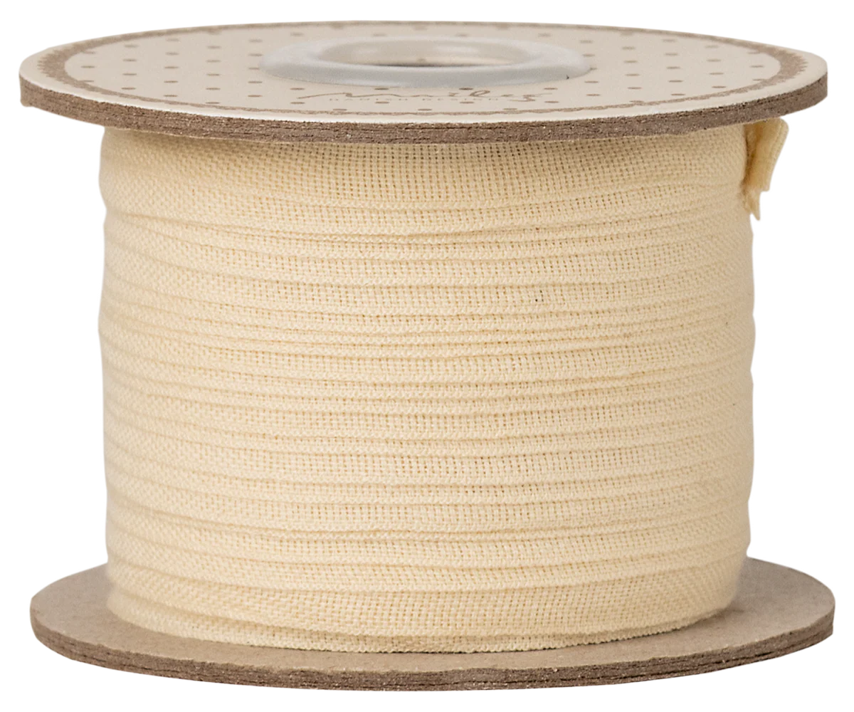 Maileg Geschenkband 25 m – Creme