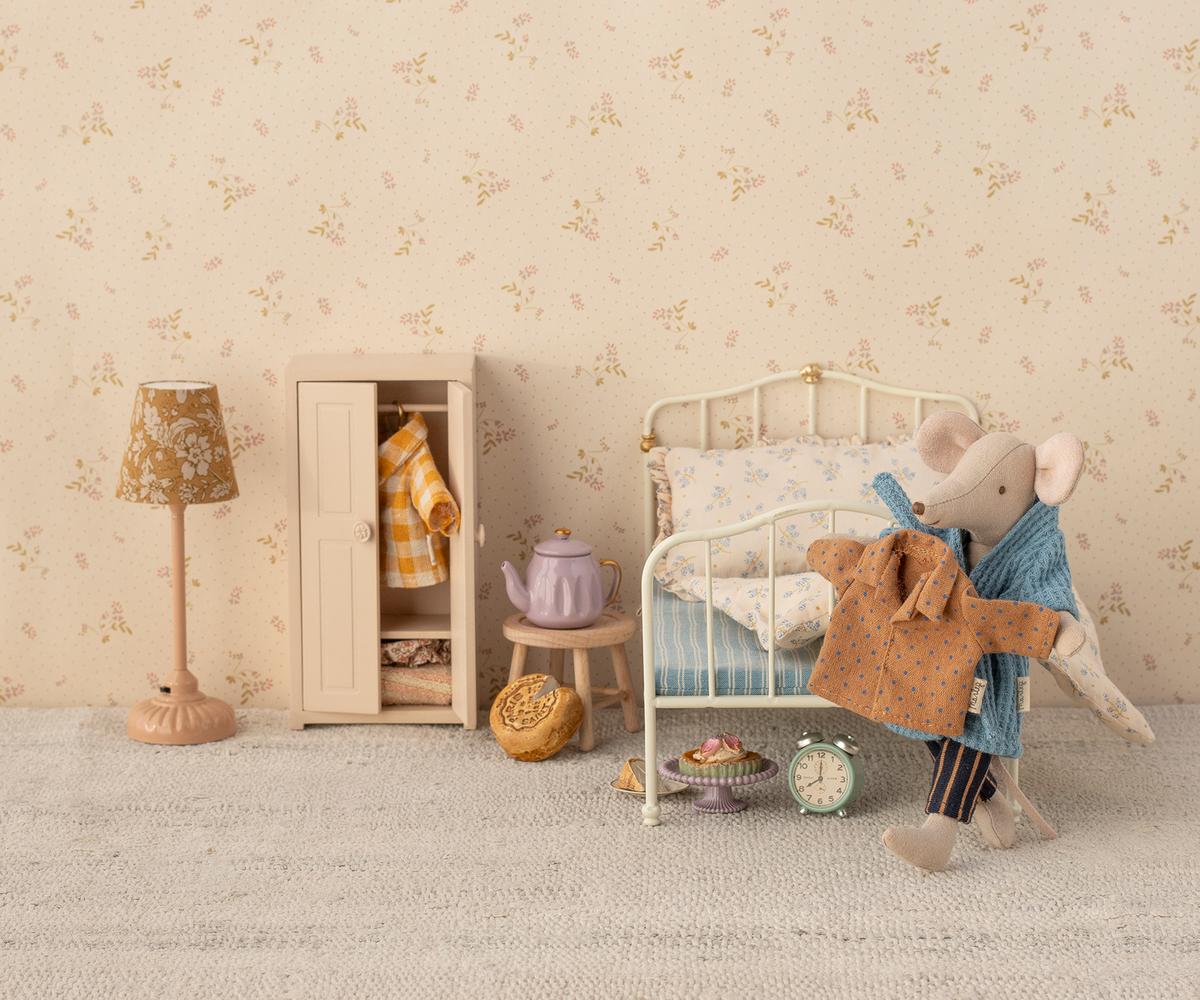 Maileg - Bademantel - Dusty Blau