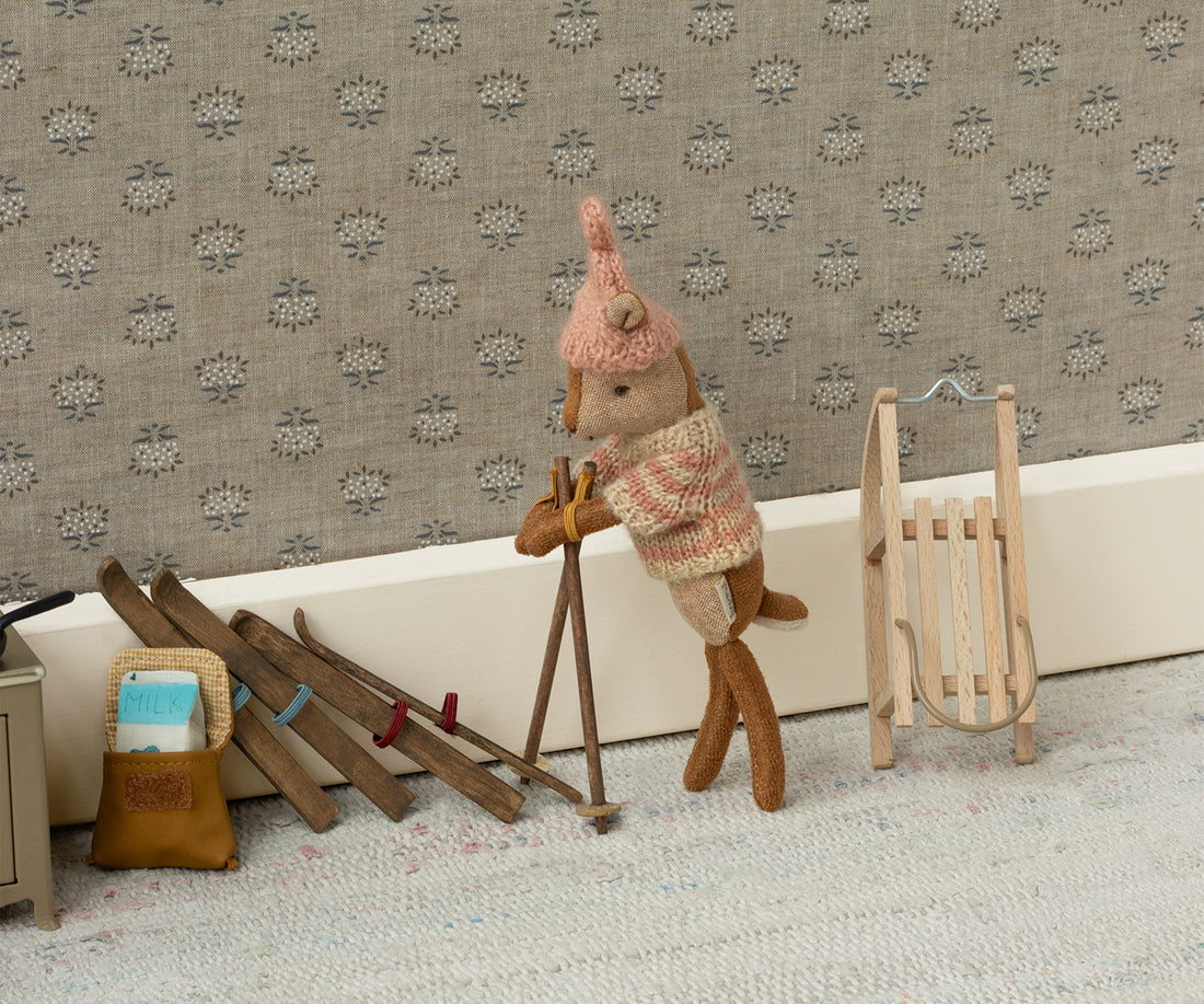Maileg Schlitten für Mäuse – Holz