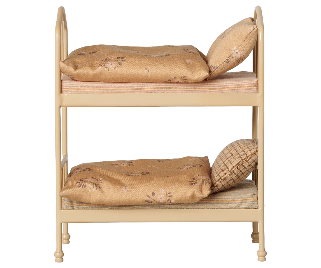 Maileg Etagenbett für Maus – Beige