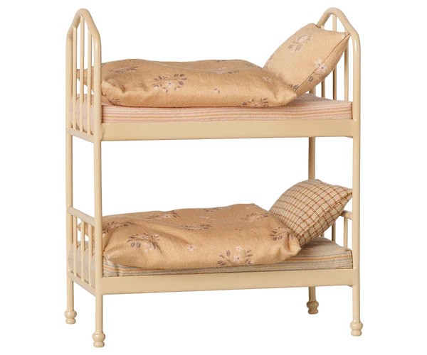 Maileg Etagenbett für Maus – Beige