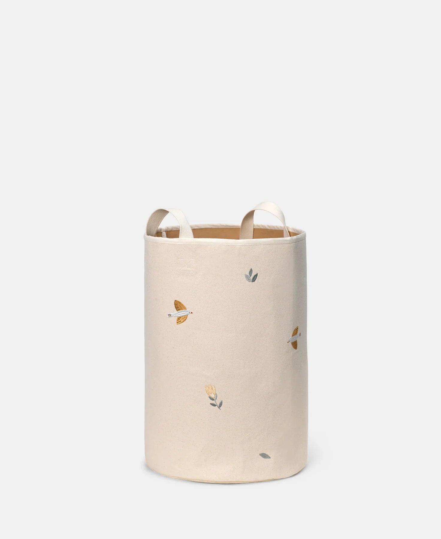 Bestickter Aufbewahrungskorb, gross, Songbirds